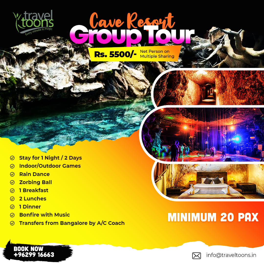 Cave resort tour package